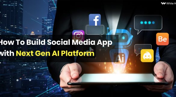 how to build social media app with AI